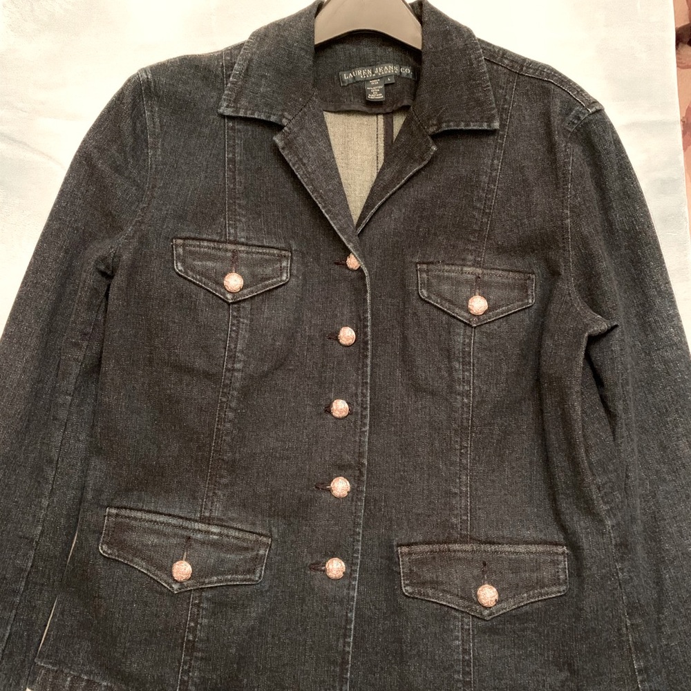 NWOT Ralph Lauren Dark Denim Jacket